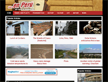 Tablet Screenshot of enperublog.com